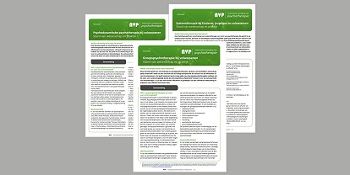 Nieuwe factsheet groepstherapie